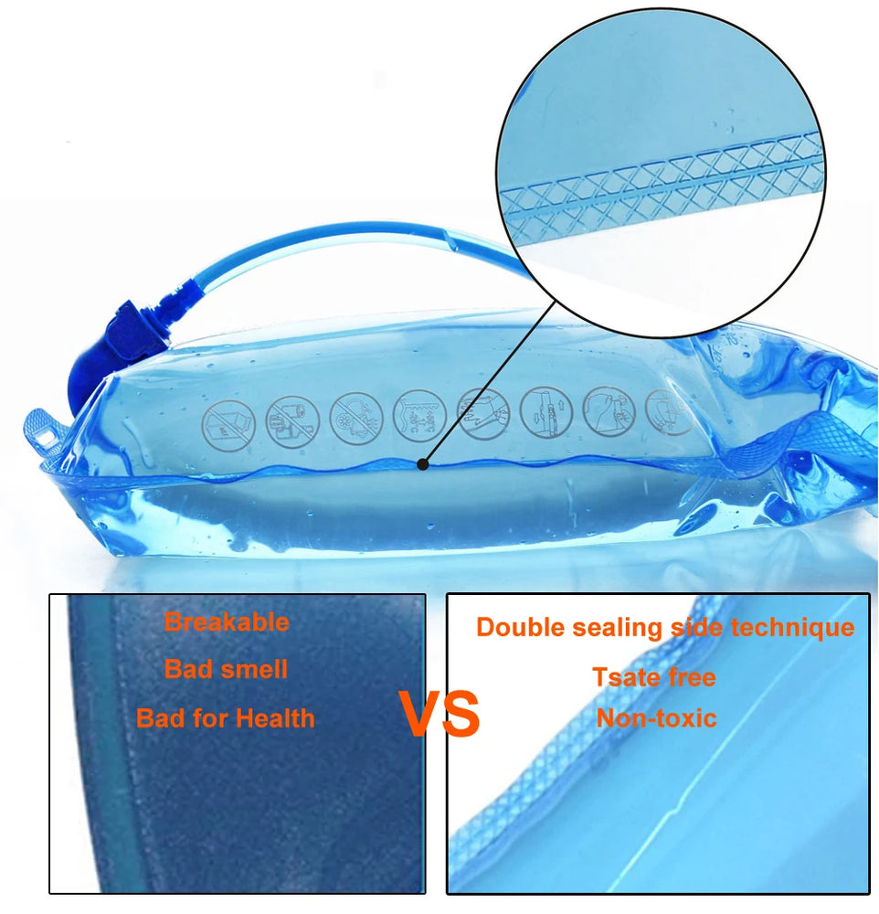 BPA-Free Hydration Water Bladder 1L–3L