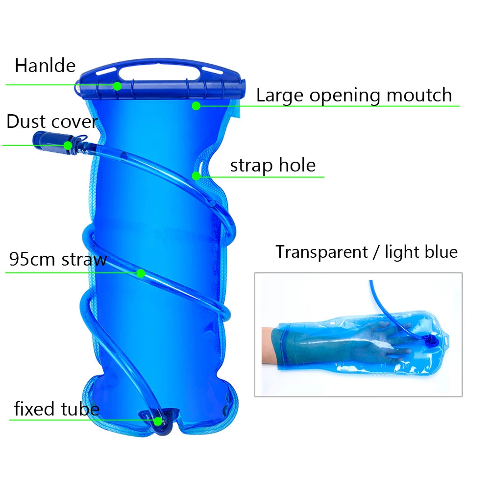 BPA-Free Hydration Water Bladder 1L–3L