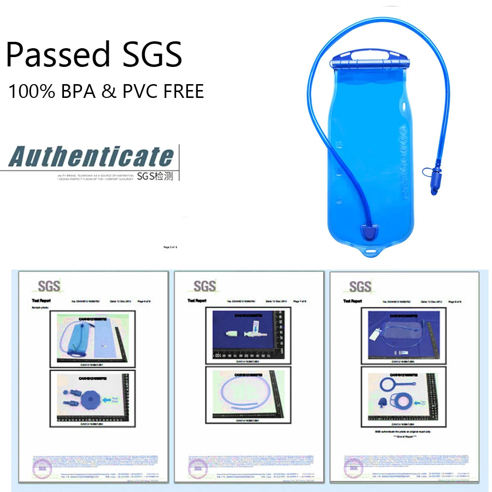 BPA-Free Hydration Water Bladder 1L–3L