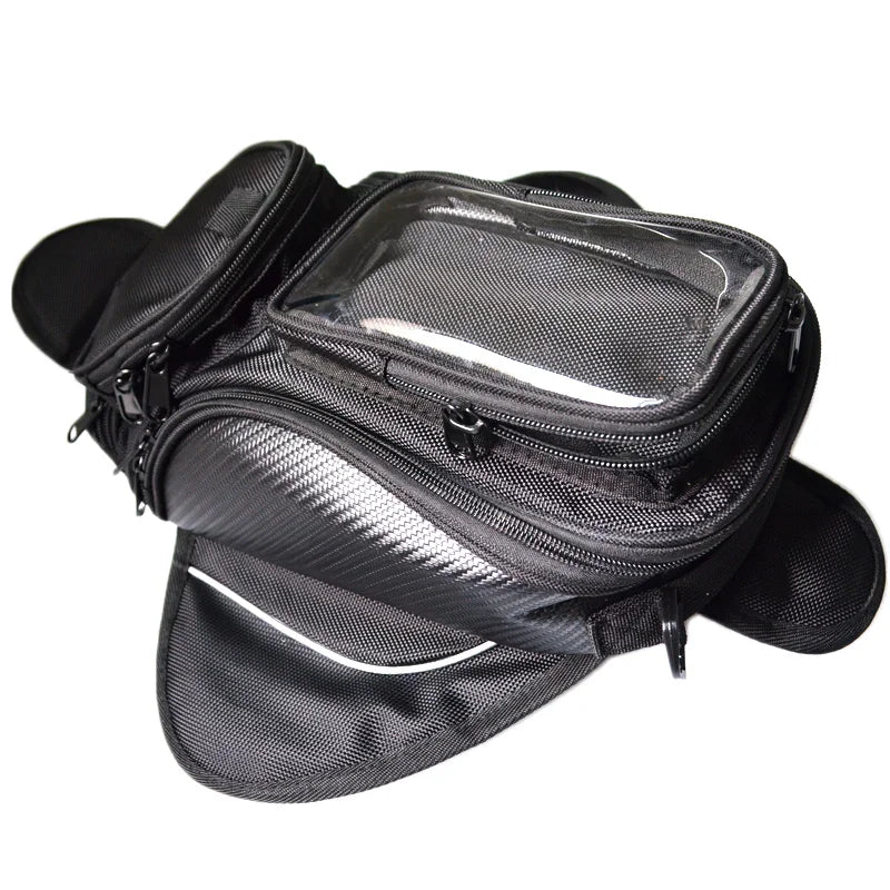 Waterproof Motorcycle Tank Bag Magnetic Black