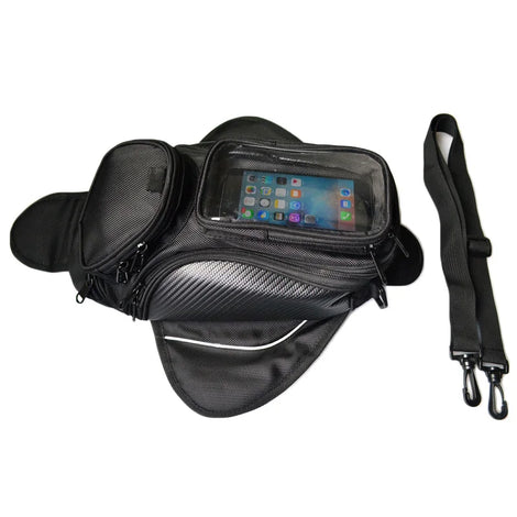 Waterproof Motorcycle Tank Bag Magnetic Black