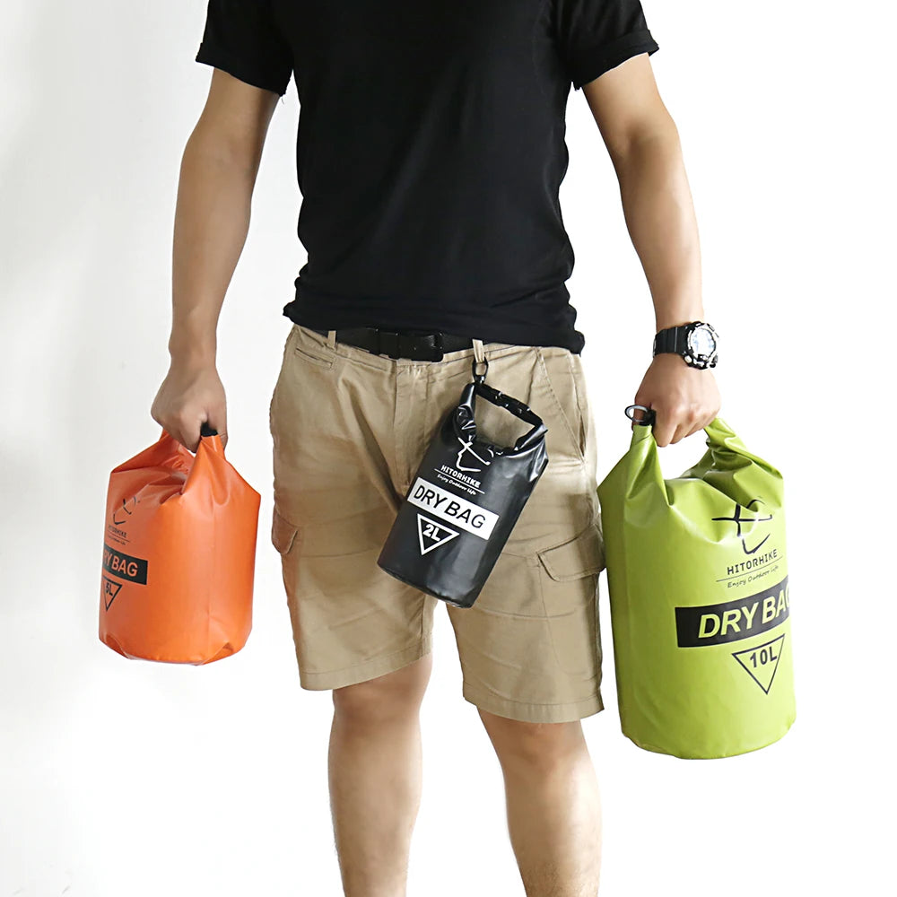 HITORHIKE 10L Dry Bag Waterproof for Camping & Kayaking