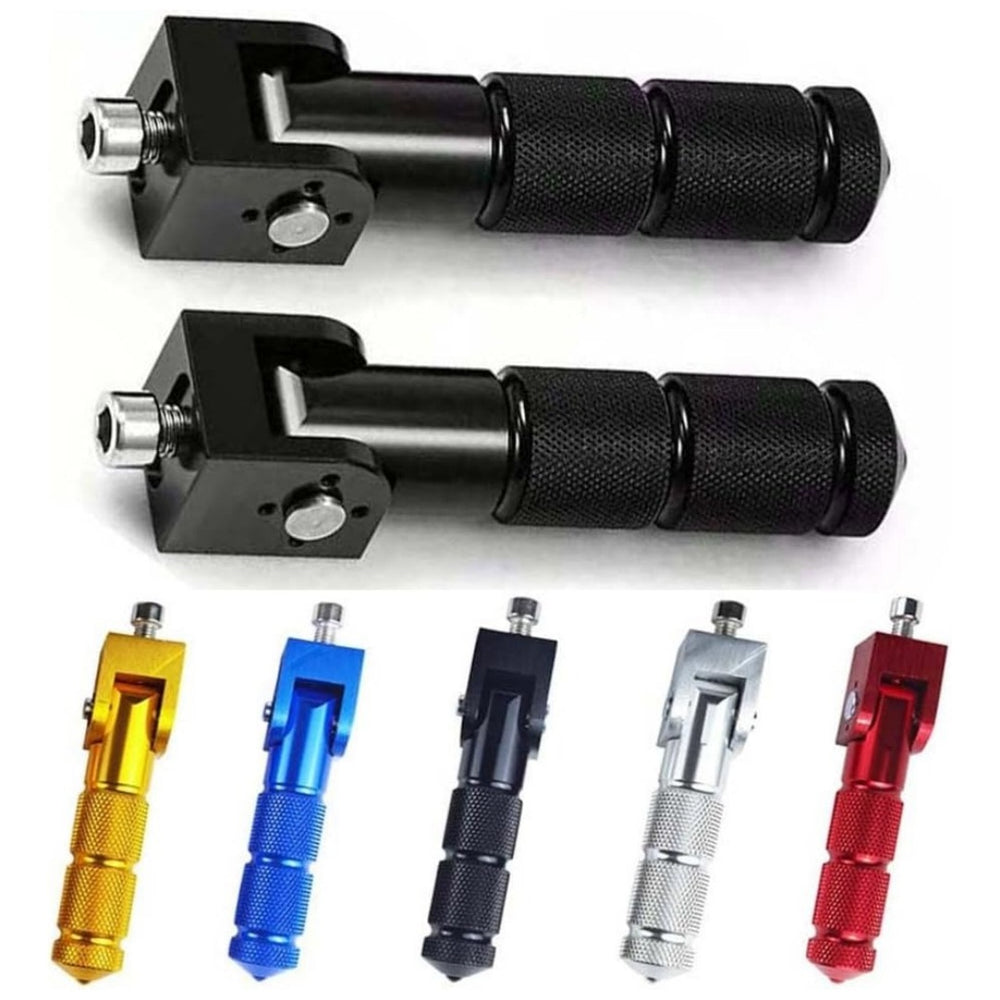 CNC Aluminum Alloy Folding Pedals Motorcycle Scooter