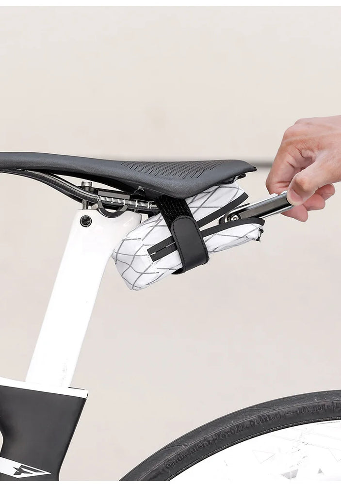 Waterproof Bicycle Saddle Bag Reflective Rear Storage