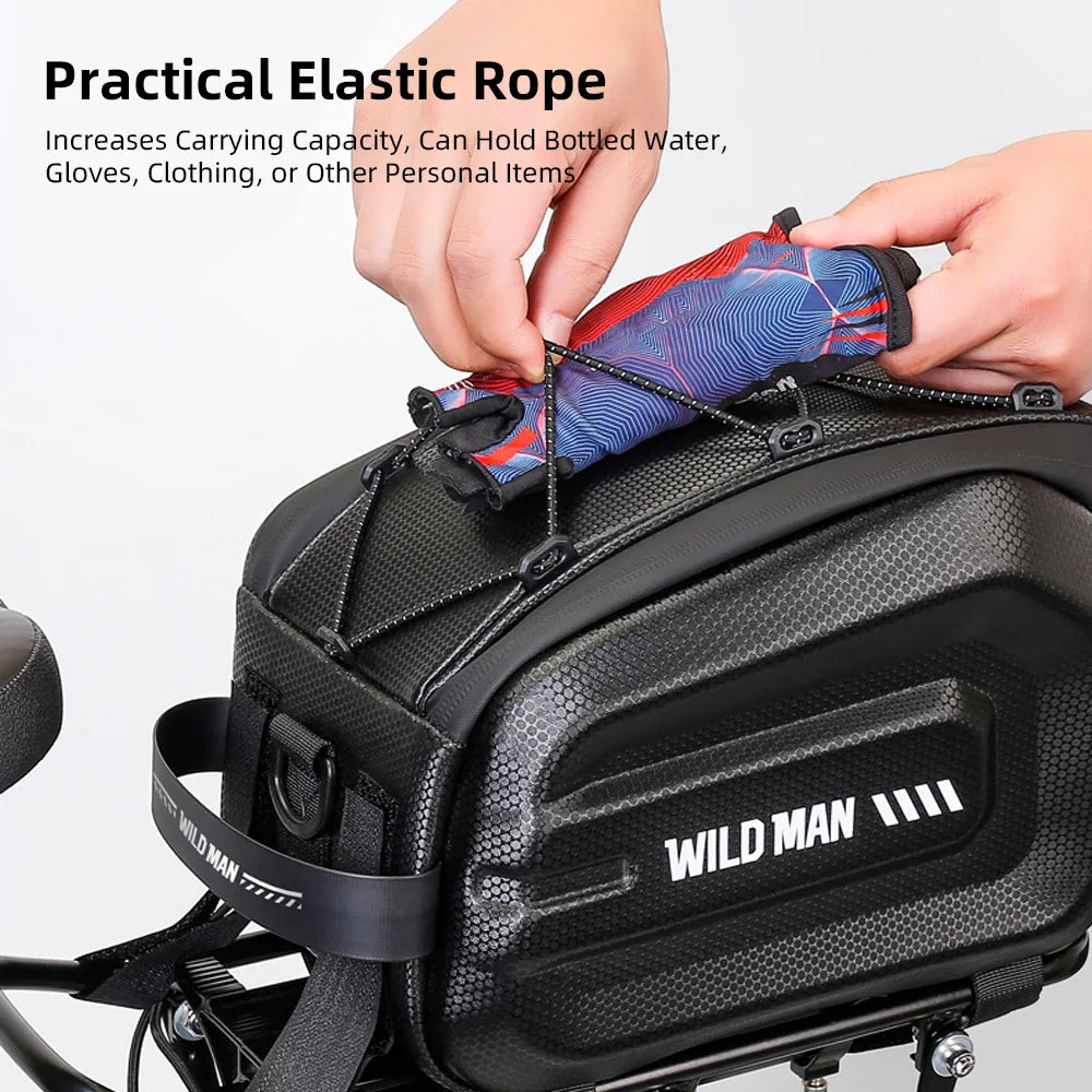 Bicycle Rear Rack Bag Storage for MTB & E-Bike