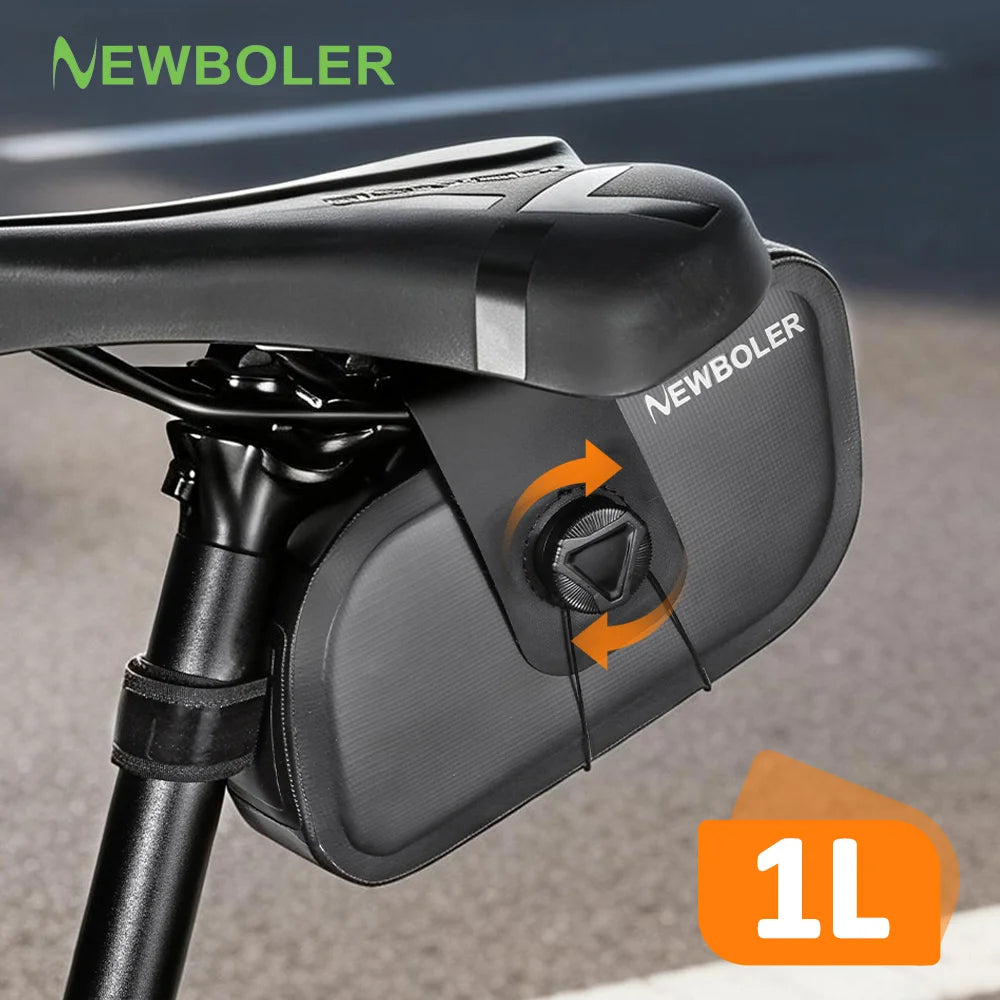 NEWBOLER Mini Bike Saddle Bag 1L Lightweight