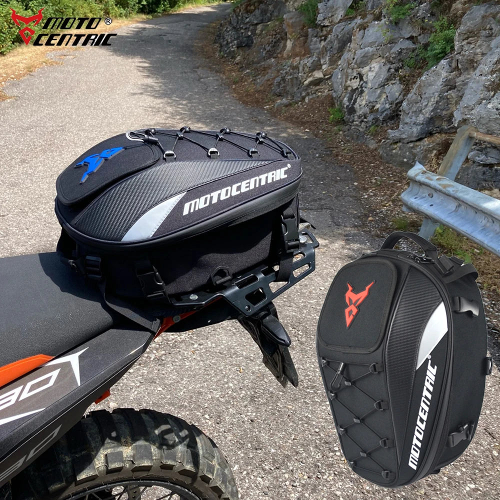 37L waterproof motorcycle rear seat bag, durable