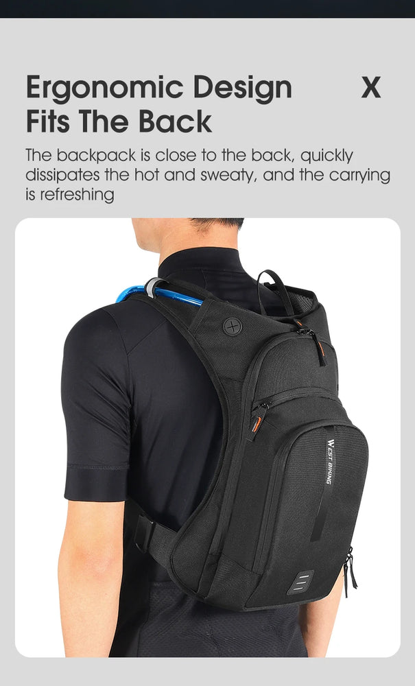 WEST BIKING 10L Ultralight Cycling Hydration Backpack