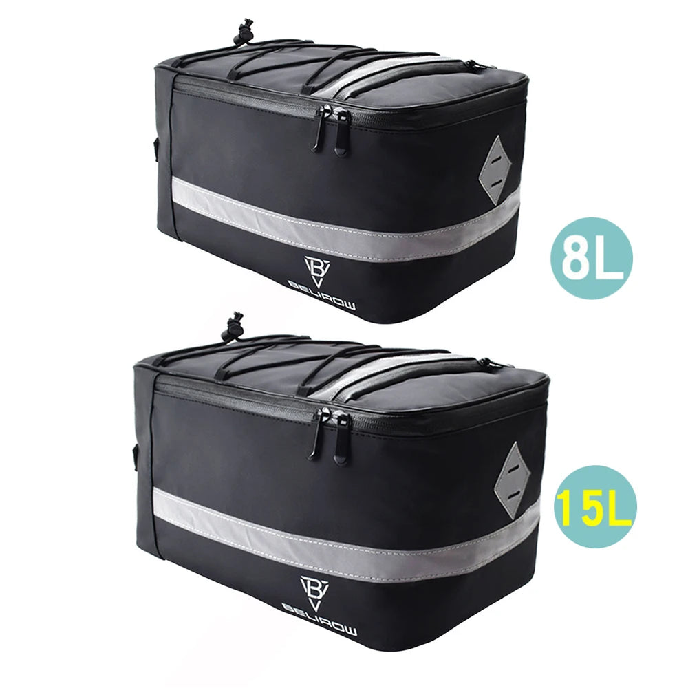 Waterproof Bicycle Rear Carrier Bag Multifunctional
