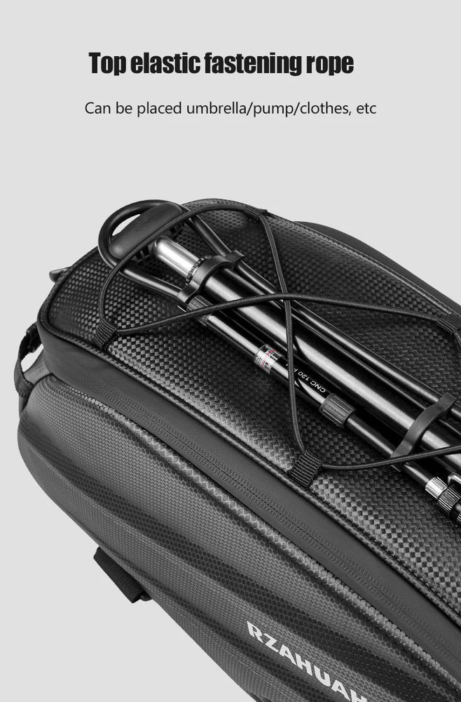 Large Capacity Bike Rear Carrier Bag Waterproof