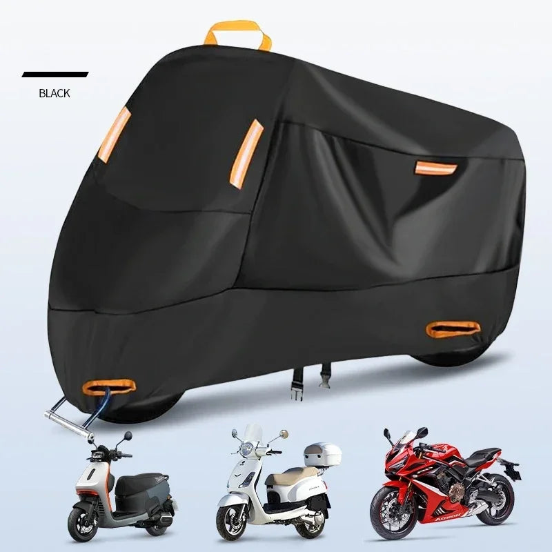 Waterproof Motorcycle Cover UV Protection Polyester
