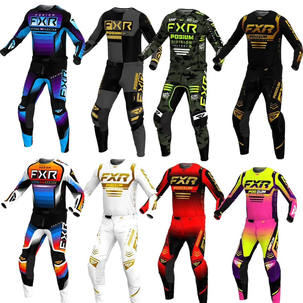 2025 motocross gear set, jersey & pants off-road