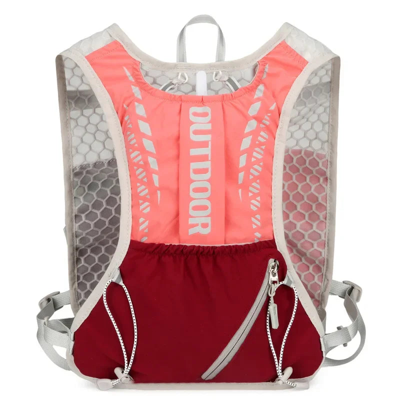 Reflective Running Hydration Vest Cycling Backpack