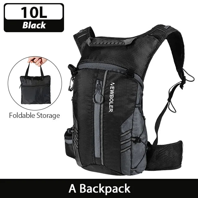 NEWBOLER Water-Repellent Cycling Hydration Backpack