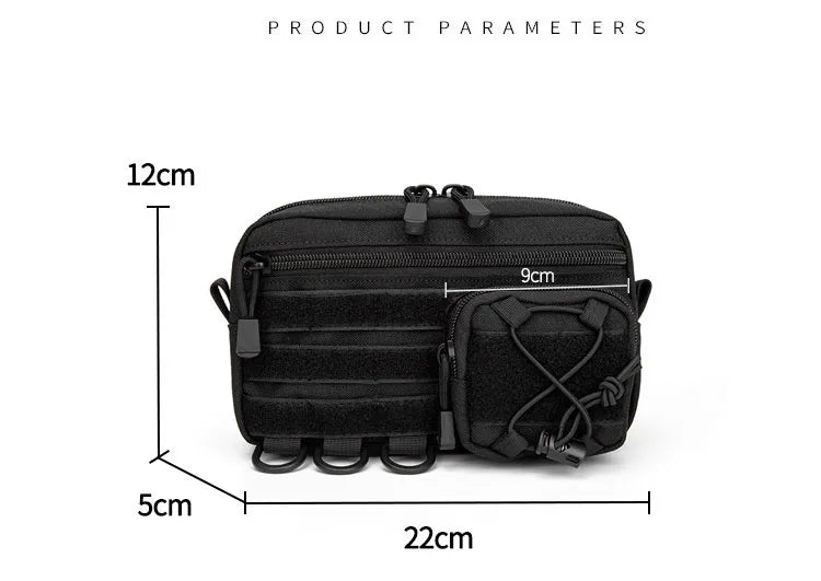 1000D EDC Molle Tool Pouch Outdoor Organizer
