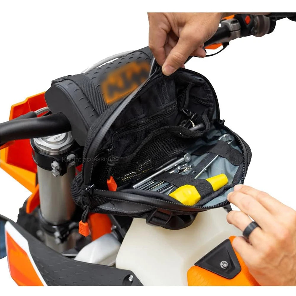 Motorcycle Handlebar Bag Multifunction Travel Storage
