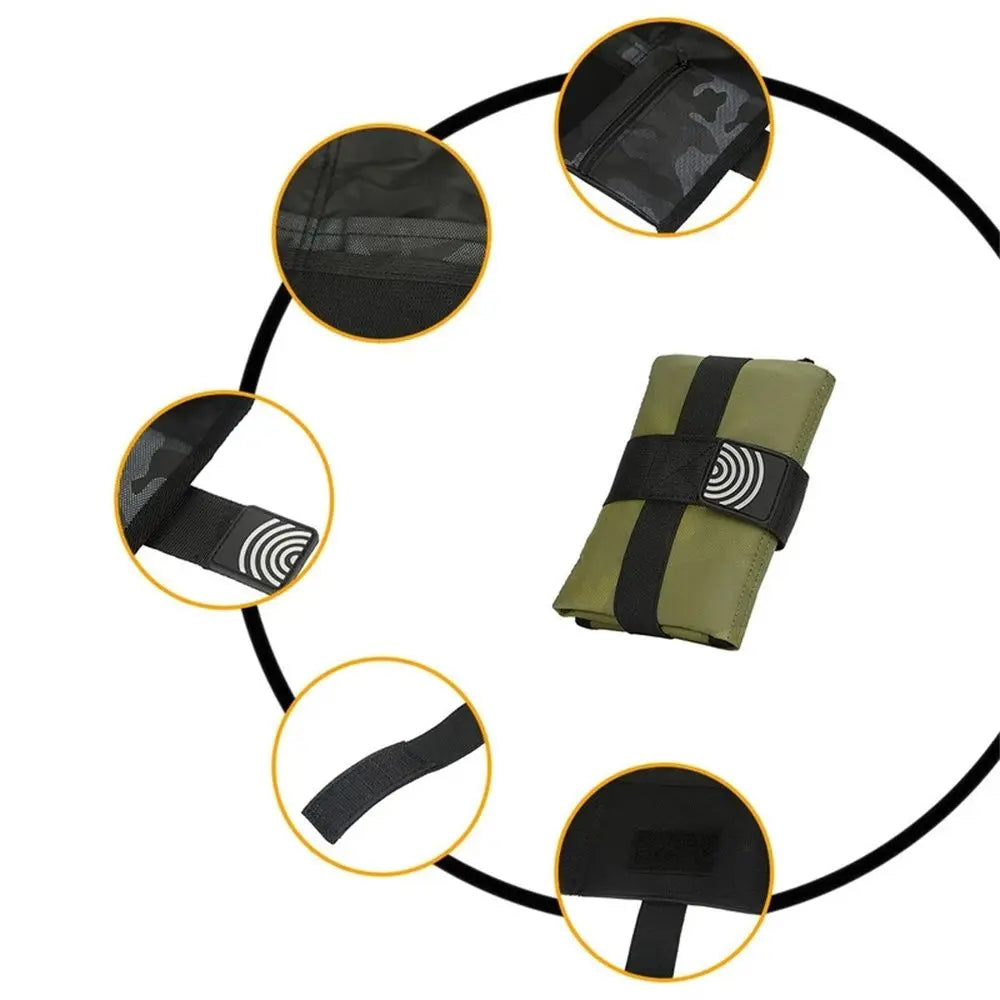 Bicycle Tool Bag Saddle Pouch Key Holder