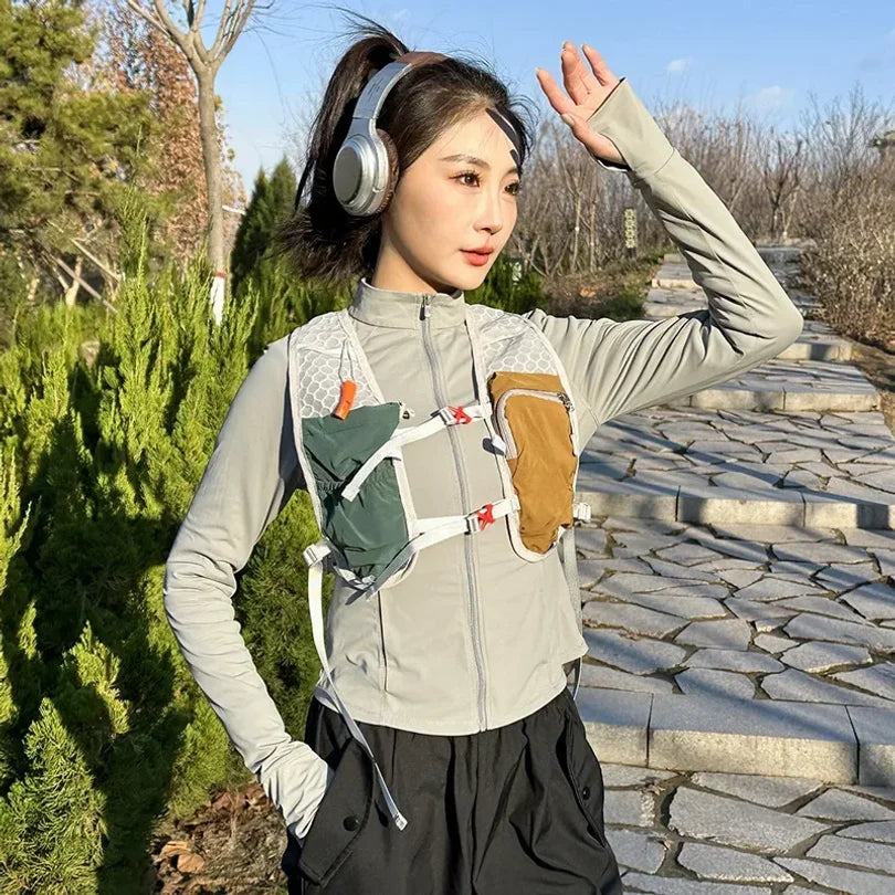 Reflective Running Hydration Vest Cycling Backpack