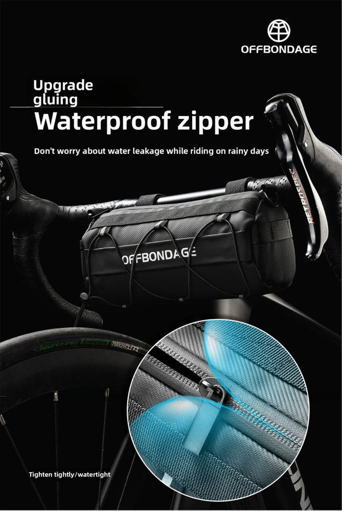 OFFBONDAGE Waterproof Bicycle Front Storage Bag