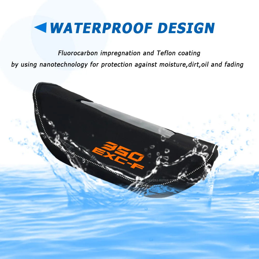 Motorcycle handlebar bag, waterproof & dustproof