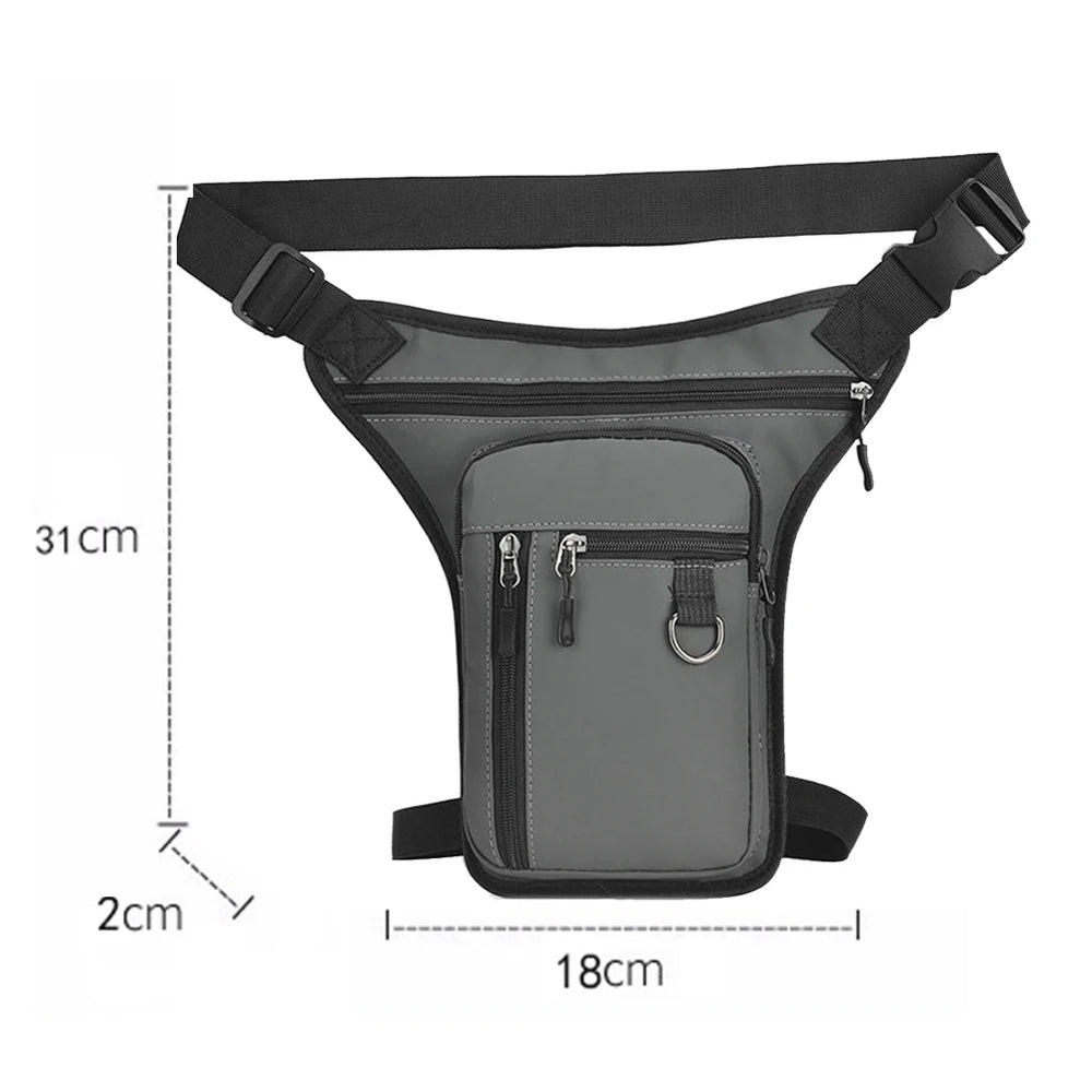 Waterproof Motorcycle Drop Leg Bag Phone Waist Pack