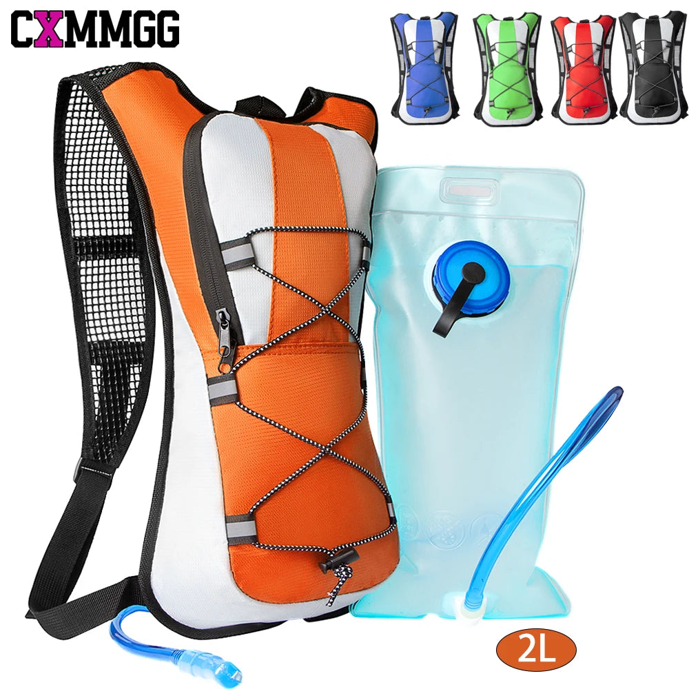 Hydration backpack 2L, lightweight for cycling & hiking