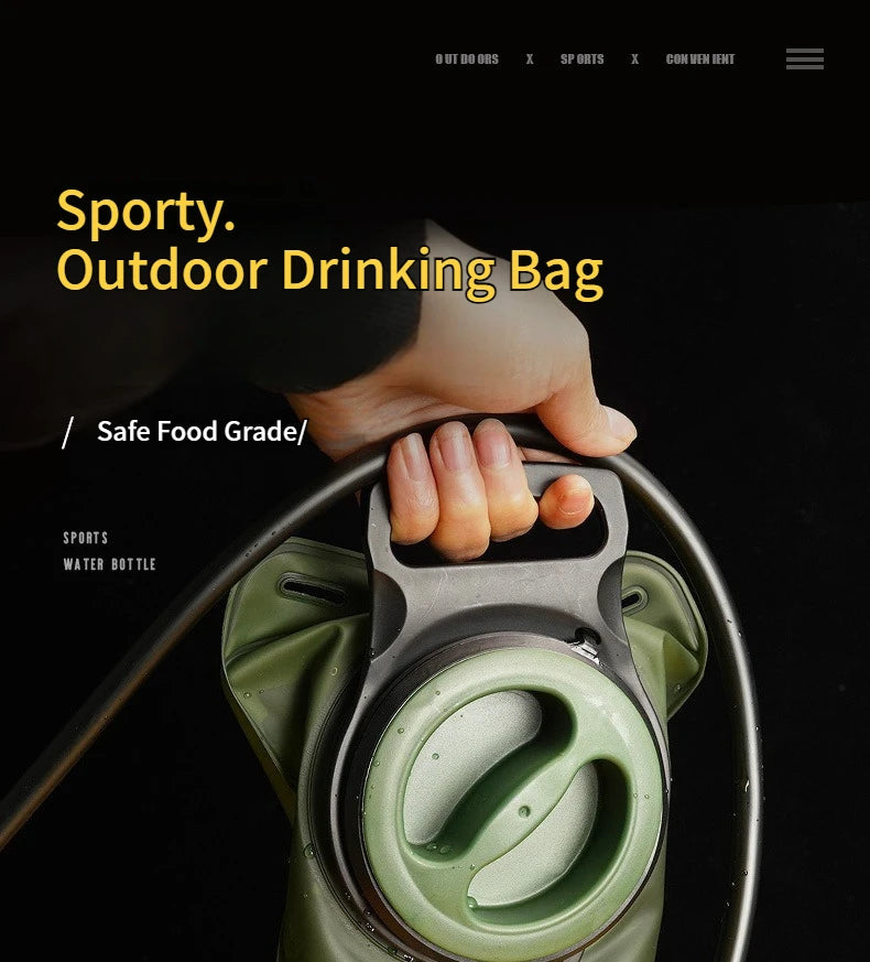 2L Hydration Water Bladder for Running & Cycling