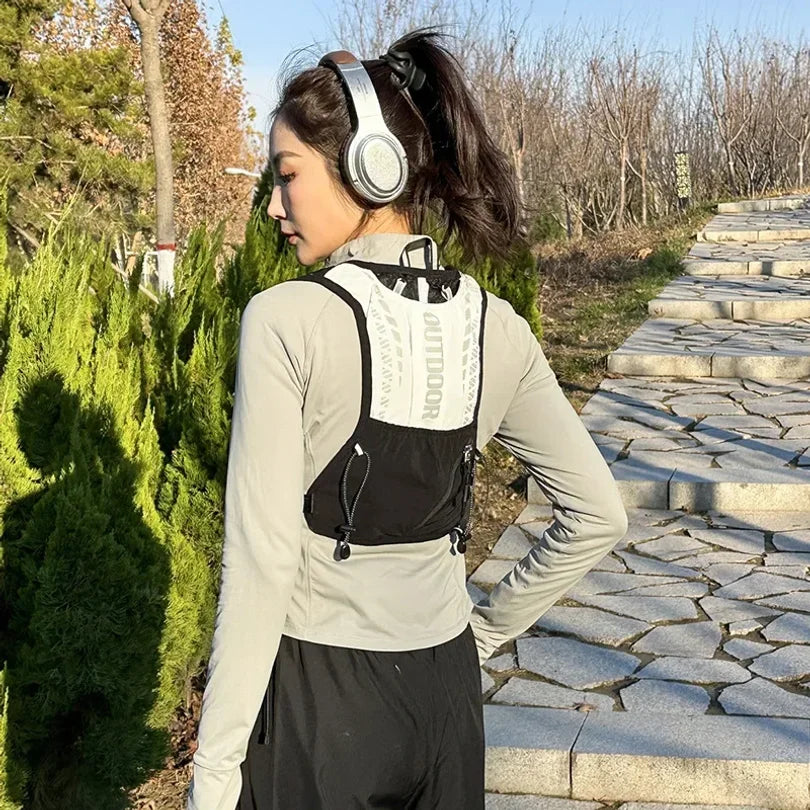 Reflective Running Hydration Vest Cycling Backpack