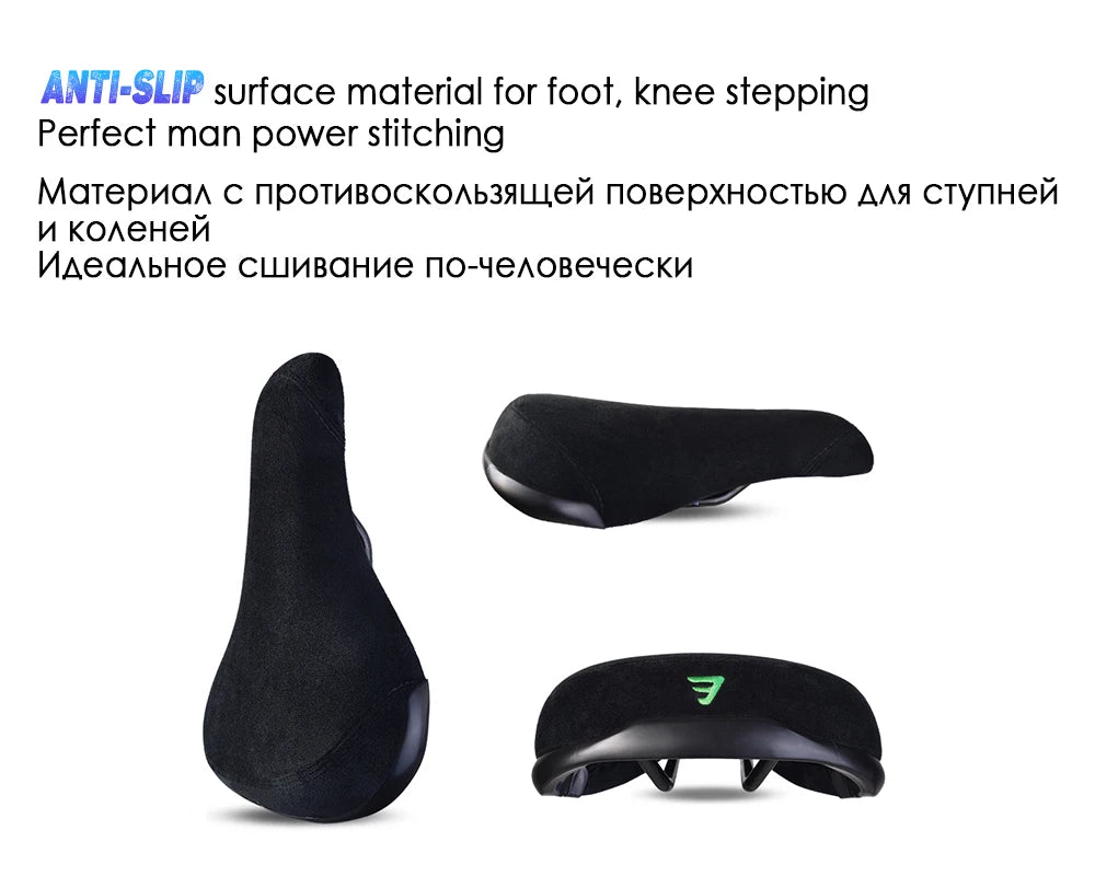 Funsea Wheelie Bike Seat Embroidered Flannelette