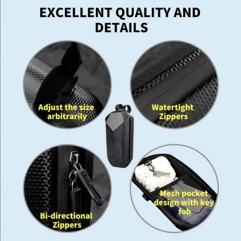 Hard Shell Bicycle Handlebar Front Storage Bag