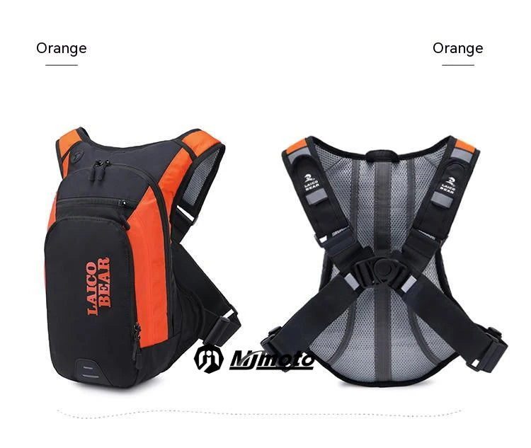 LAICO BEAR Motorcycle Hydration Backpack Reflective