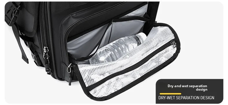 Motorcycle tail bag 19–80L, waterproof & expandable