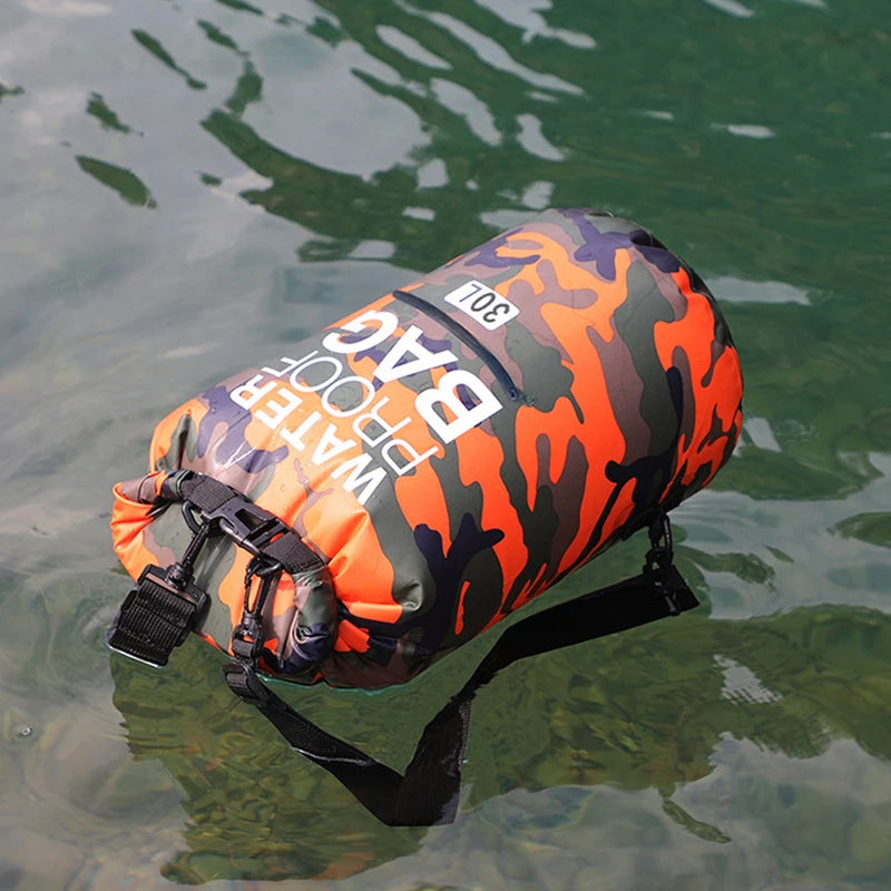 30L/15L Waterproof Dry Bag Backpack with Wet Pocket