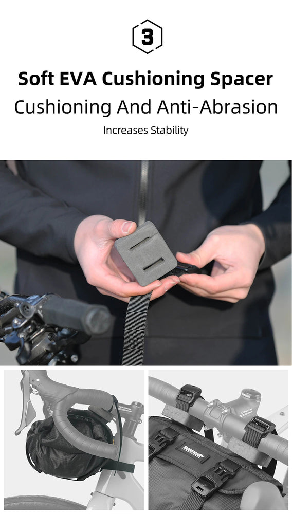 Rhinowalk 12L Waterproof Bicycle Handlebar Bag