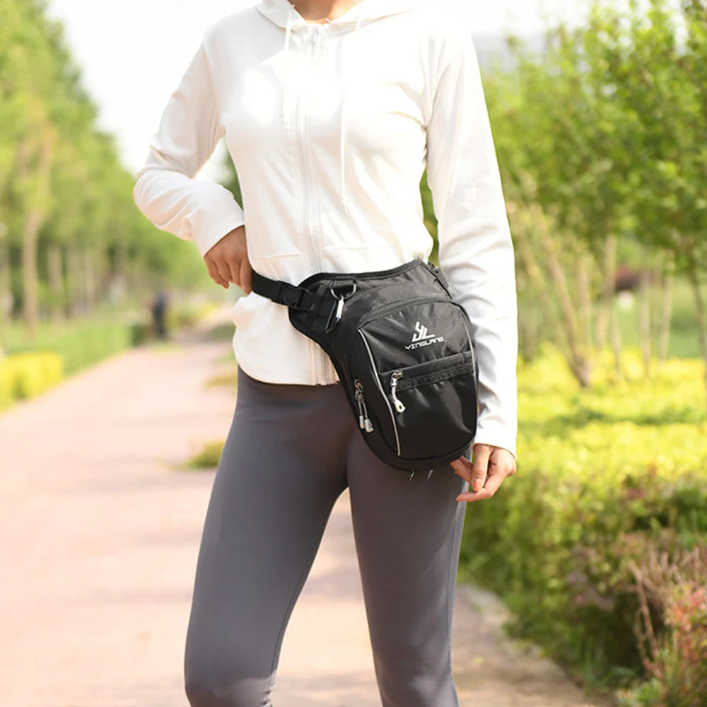 Motorcycle Drop Leg Bag Multi-Pocket Riding Bag