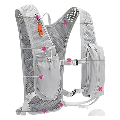 Adjustable Hydration Vest for Cycling & Running