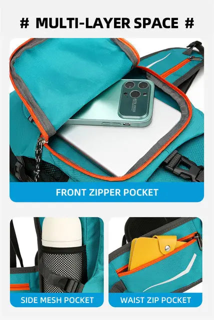 Lightweight Hydration Backpack for Hiking & Cycling