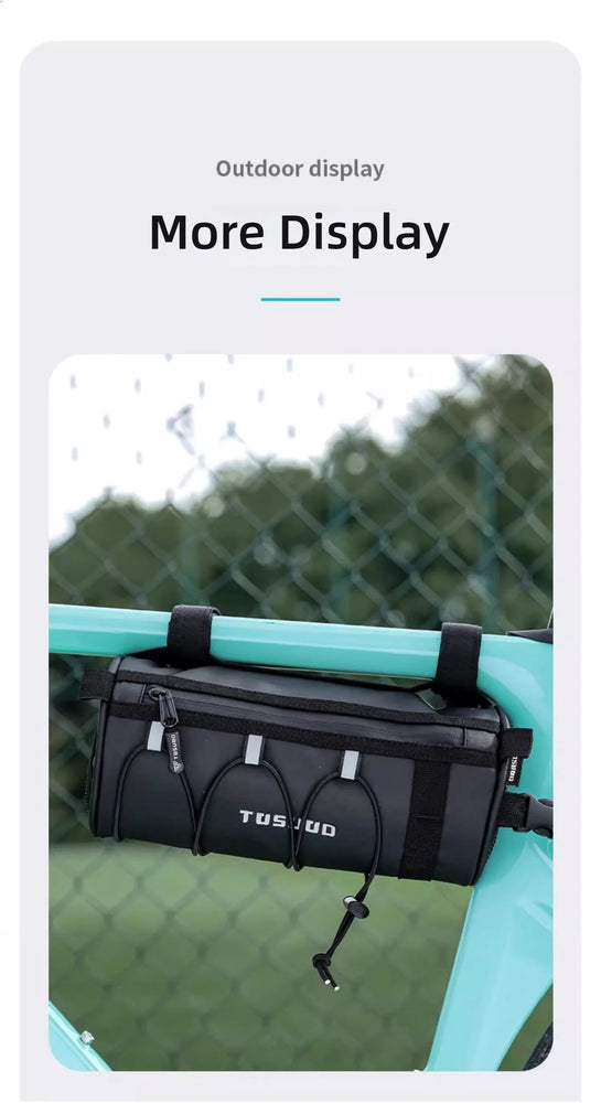 TOSUOD Bike Front Bag Multifunction Storage