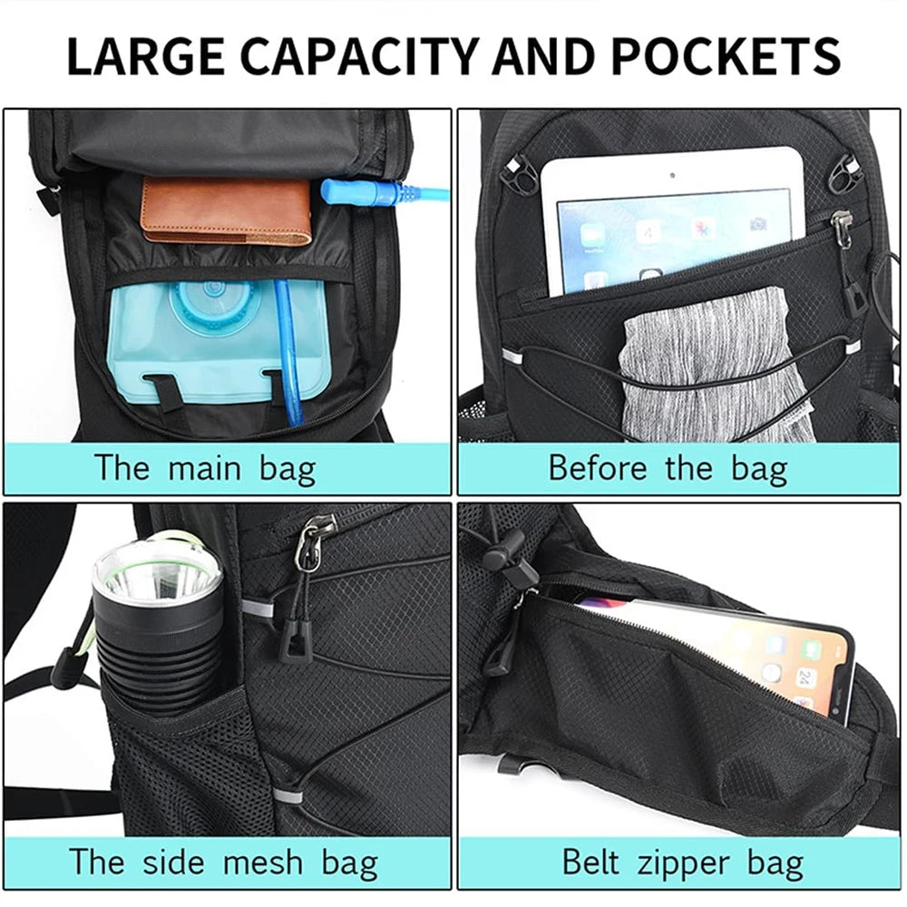 Hydration Backpack for Running Cycling Hiking Leakproof