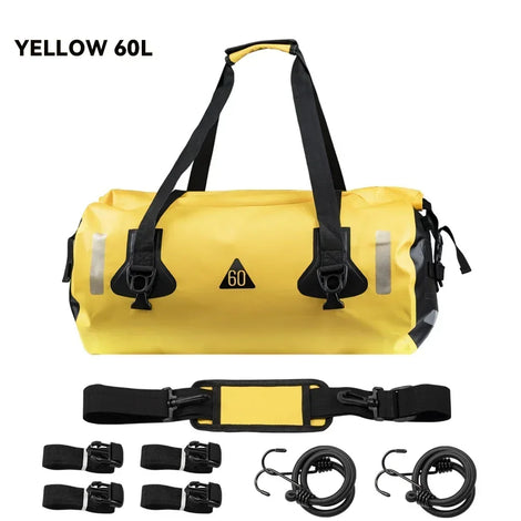 Waterproof motorcycle dry bag 40–90L for adventures