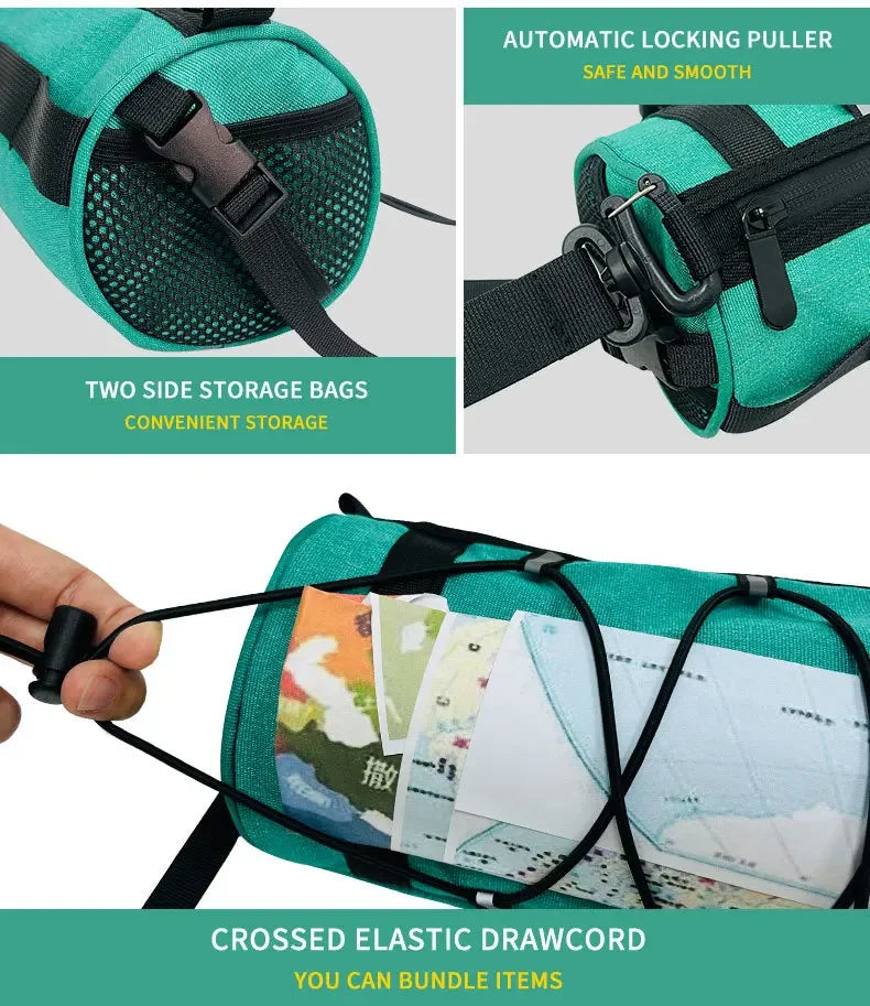Waterproof Bike Handlebar Bag Front Storage