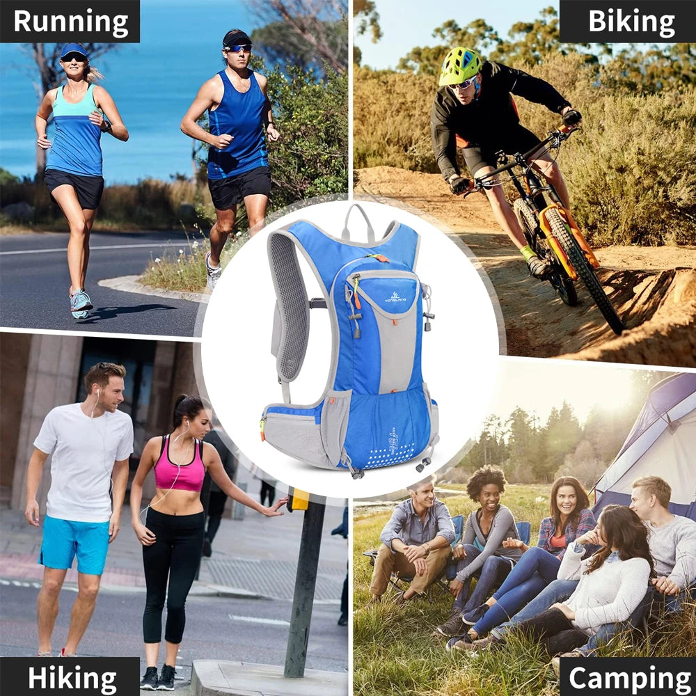 Hydration Backpack for Running Hiking Cycling