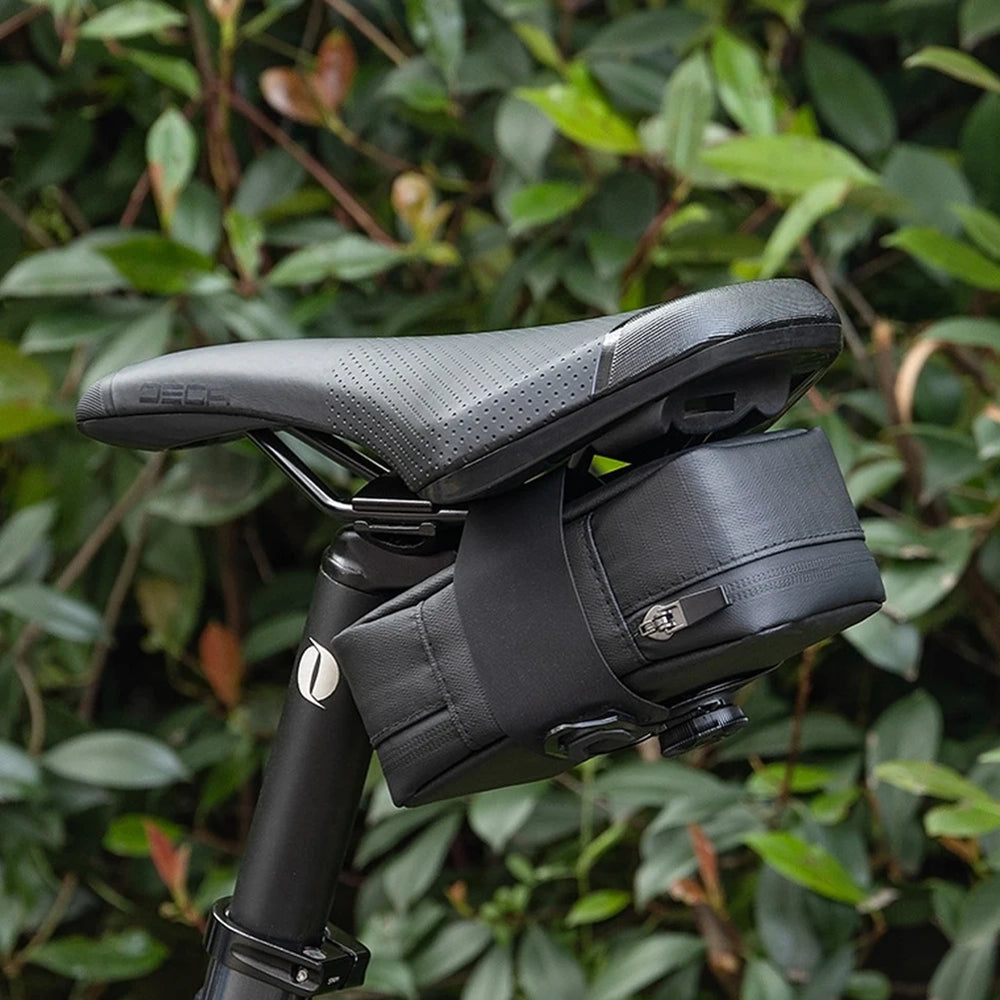 Bike Saddle Bag Strap-On Rear Seat Storage Bag