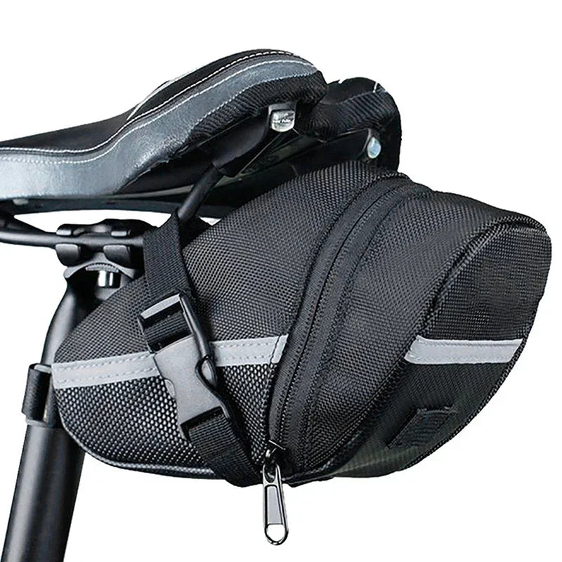 Waterproof Nylon Bike Saddle Bag Rear Tool Pouch