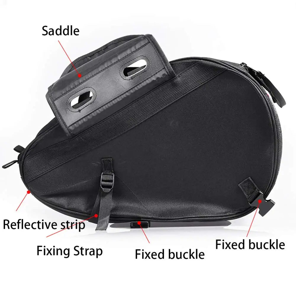 Motorcycle Saddle Bag Double-Sided Travel Riding Bag