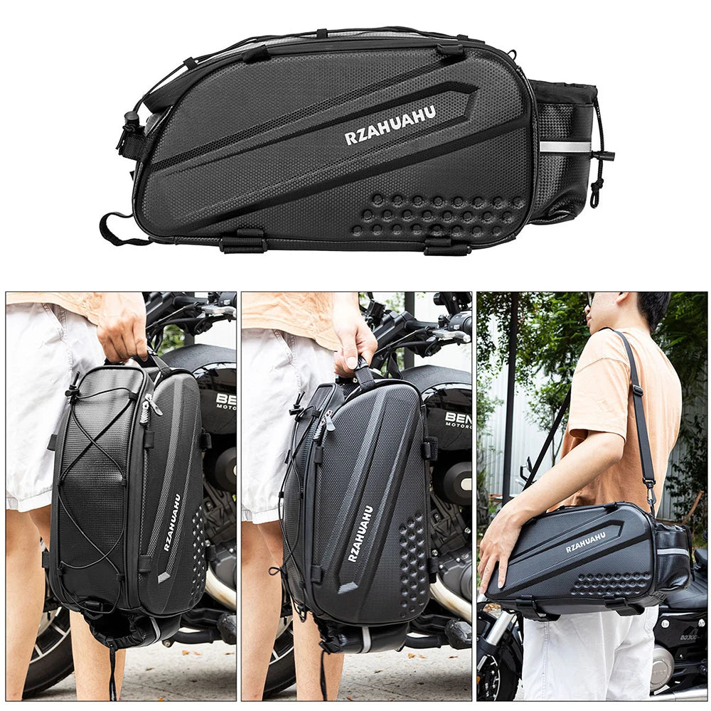 Large Capacity Bike Rear Carrier Bag Waterproof