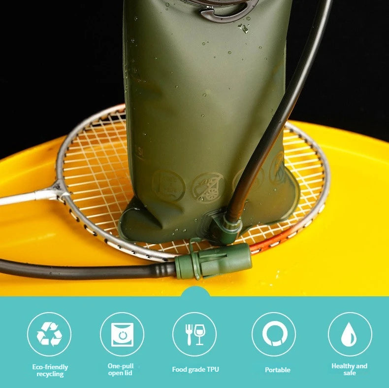 2L Hydration Water Bladder for Running & Cycling