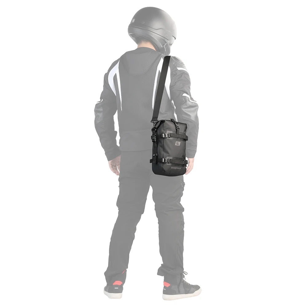 Waterproof 6L motorcycle bumper storage bag