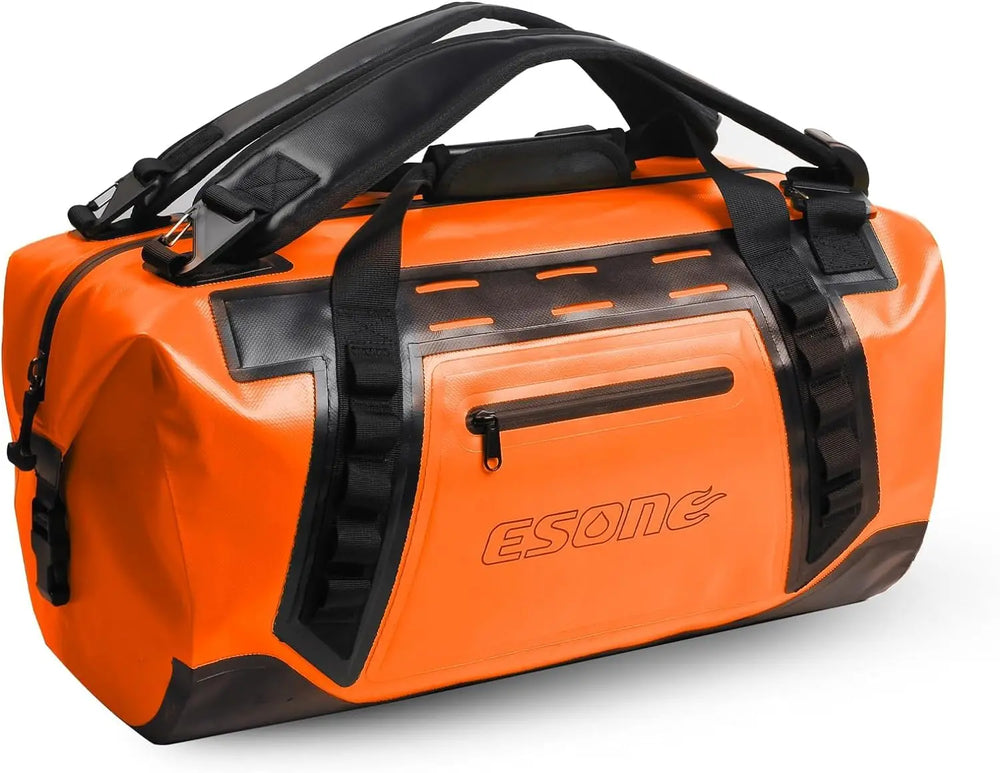 50L motorcycle dry bag for camping, boating & travel