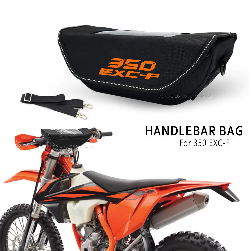 Motorcycle handlebar bag, waterproof & dustproof